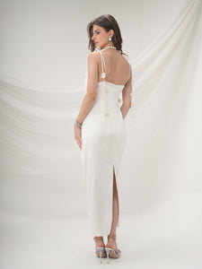 Celeste - Satin Cowl Gown
