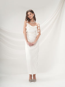 Celeste - Satin Cowl Gown