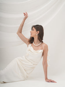 Celeste - Satin Cowl Gown
