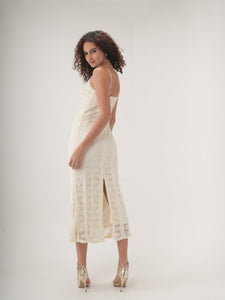 Amara - Lace Rose Gown