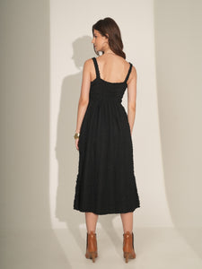 Valentina - Textured Midi Dress