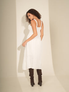 Valentina - Textured Midi Dress